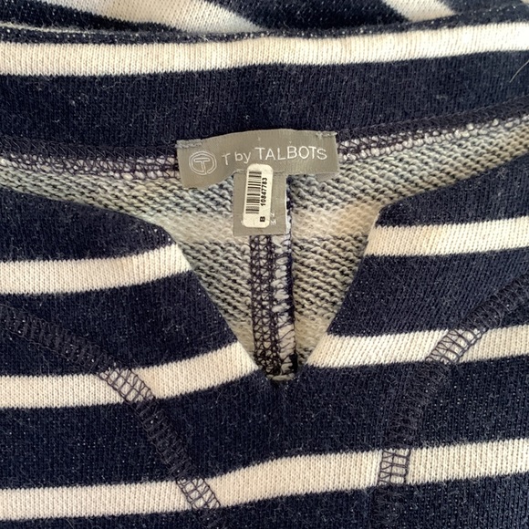 Sweatshirt striped dress - short sleeves - Picture 7 of 8